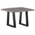 Coffee Table with Live Edges 60x60x40 cm Solid Acacia Wood