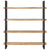 4-Tier Bookcase 160x40x180 cm Rough Mango Wood