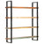 4-Tier Bookcase 160x40x180 cm Solid Reclaimed Wood