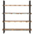 4-Tier Bookcase 160x40x180 cm Solid Reclaimed Wood
