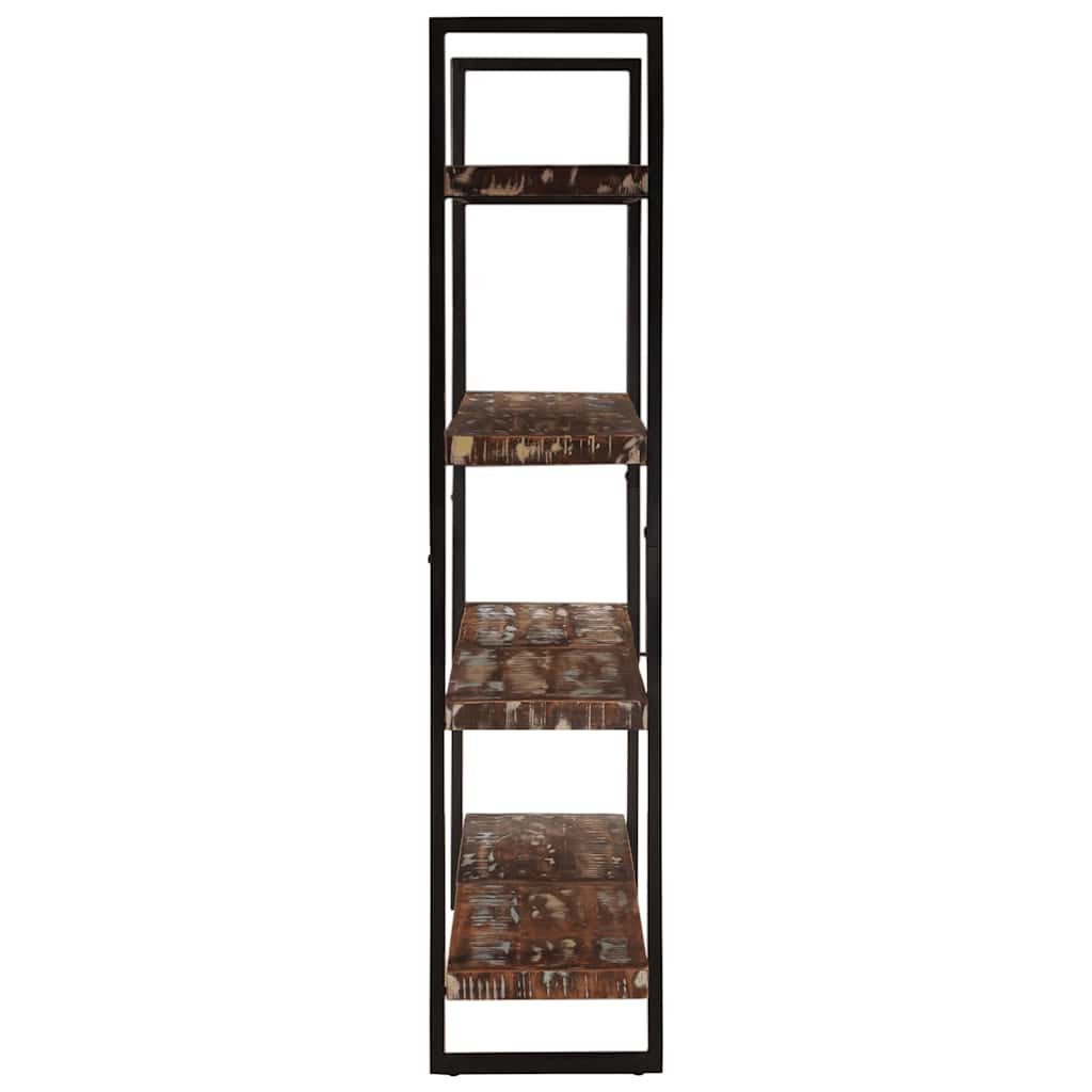 4-Tier Bookcase 160x40x180 cm Solid Reclaimed Wood