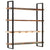 4-Tier Bookcase 160x40x180 cm Solid Reclaimed Wood