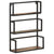 Wall Shelf 60x20x85 cm Solid Reclaimed Wood
