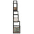 Wall Shelf 60x20x85 cm Solid Reclaimed Wood