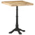 Bistro Table 60x60x77 cm Rough Mango Wood