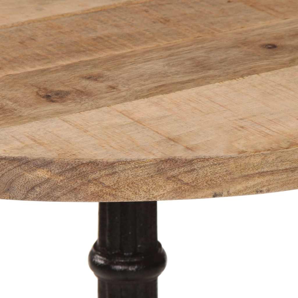 Bistro Table Ø60x76 cm Rough Mango Wood