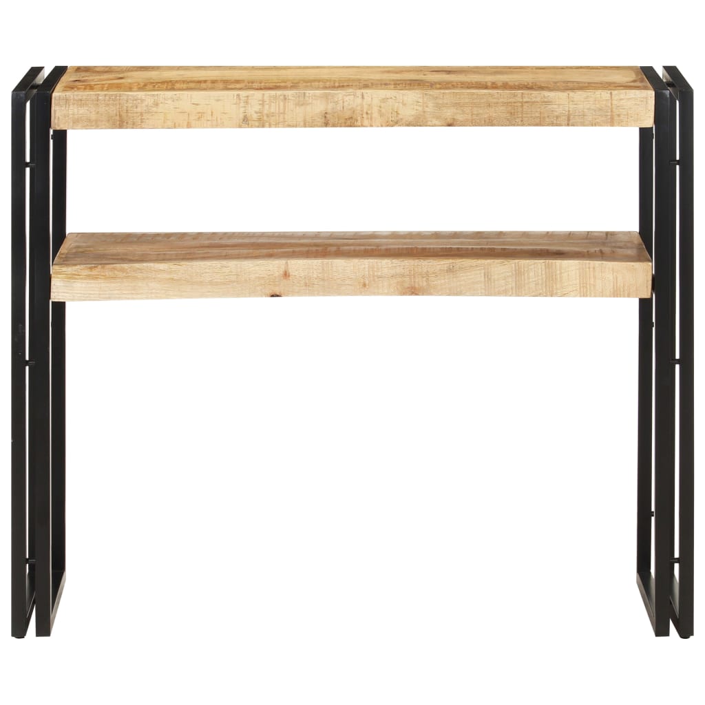 Console Table 90x30x75 cm Rough Mango Wood