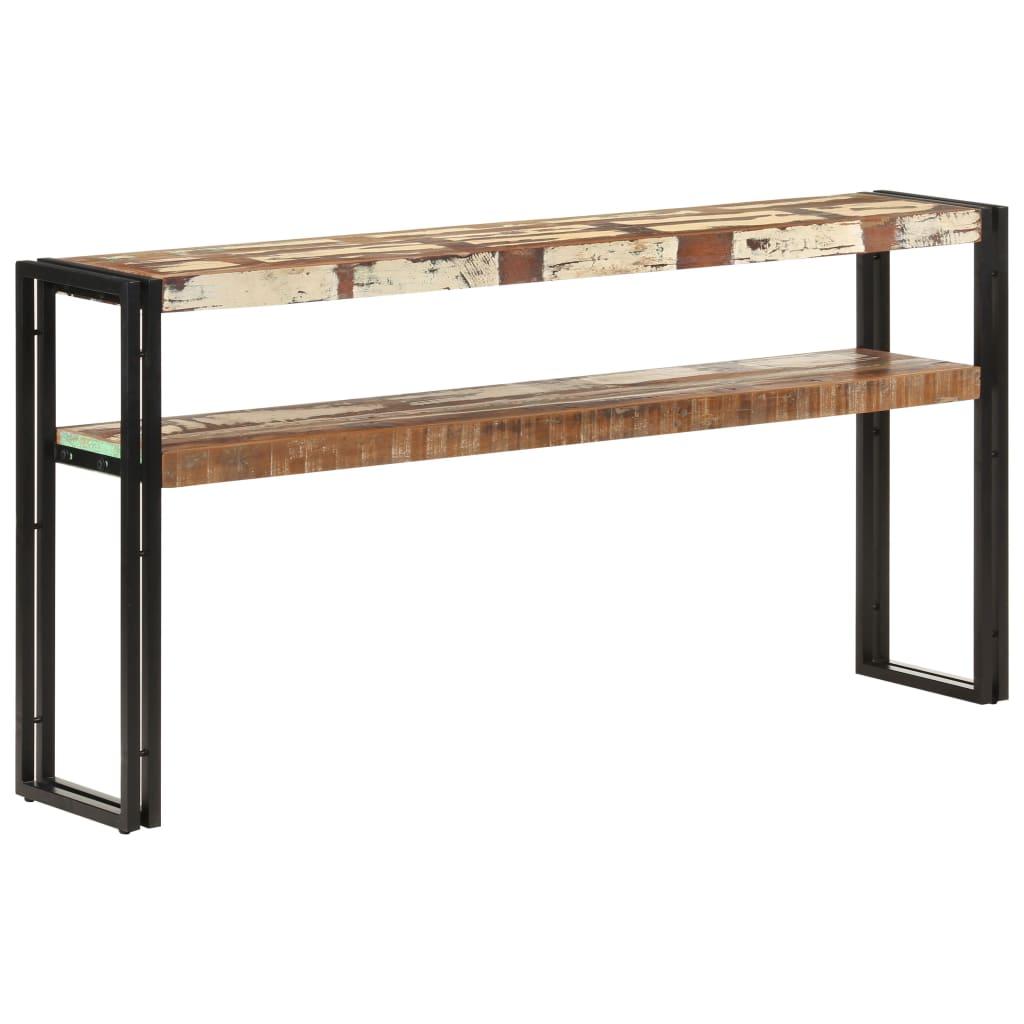 Console Table 150x30x75 cm Solid Reclaimed Wood