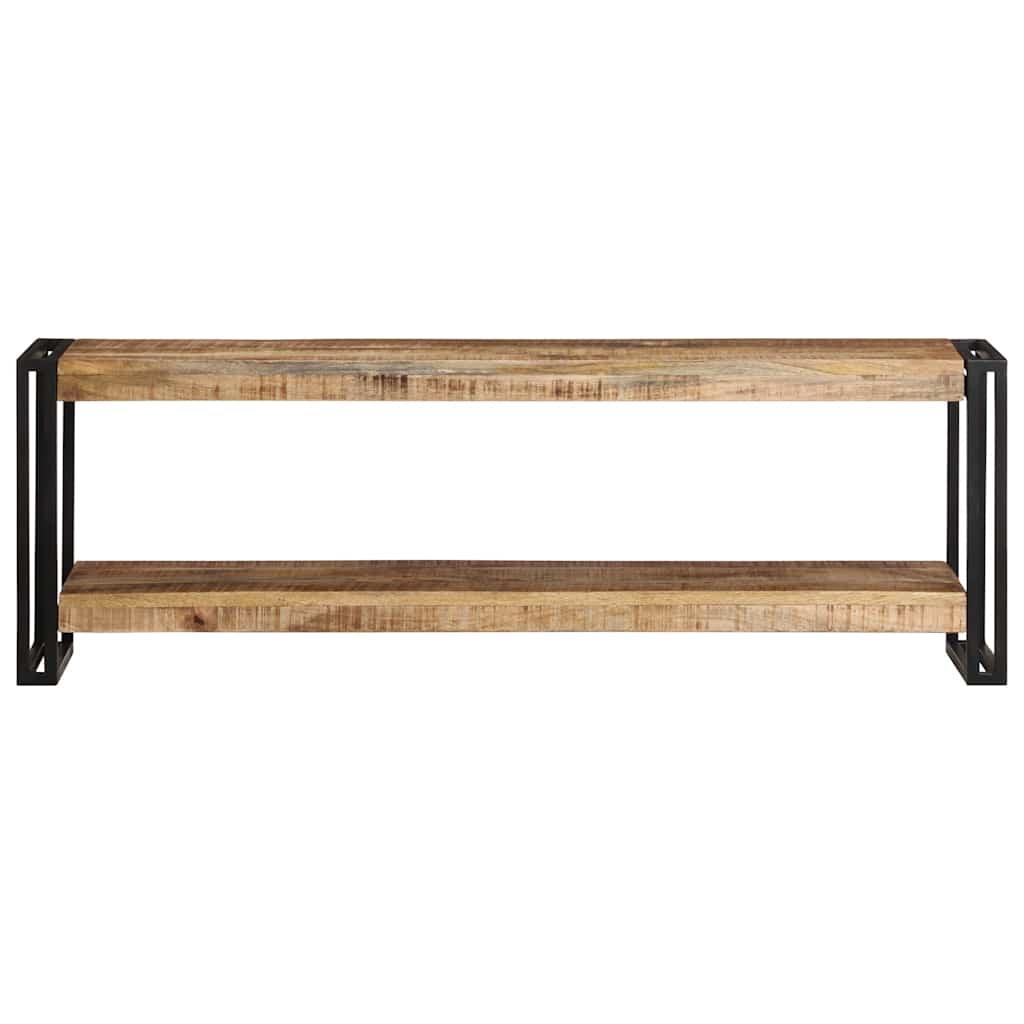 TV Cabinet 120x30x40 cm Rough Mango Wood