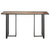 Dining Table 140 cm Solid Reclaimed Wood