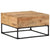 Coffee Table 68x68x41 cm Rough Mango Wood