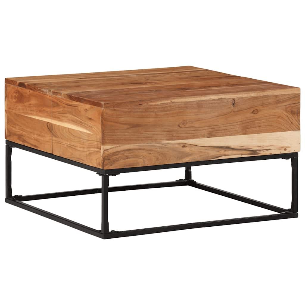Coffee Table 68x68x41 cm Solid Acacia Wood