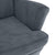 Armchair Dark Grey Velvet