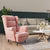 Armchair Pink Velvet