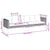 3-Seater Garden Sofa with Cushions Poly Rattan Beige
