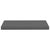 Floating Wall Shelf High Gloss Grey 60x23.5x3.8 cm MDF