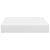 Floating Wall Shelves 4 pcs White 23x23.5x3.8 cm MDF