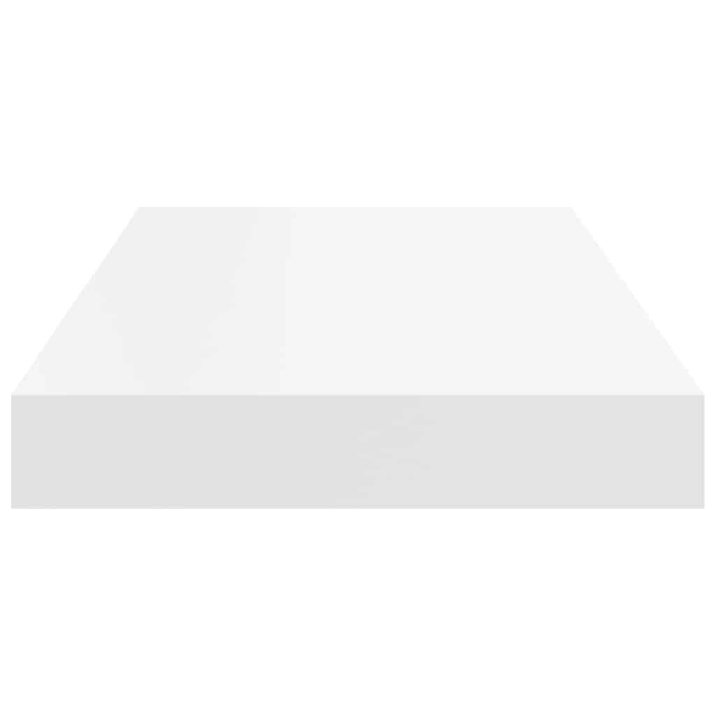 Floating Wall Shelves 4 pcs White 50x23x3.8 cm MDF