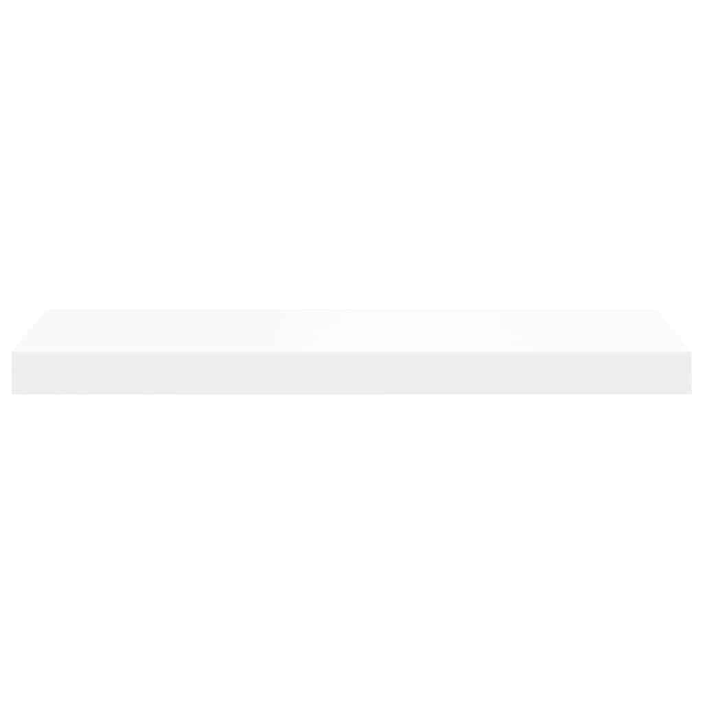 Floating Wall Shelves 4 pcs White 60x23.5x3.8 cm MDF
