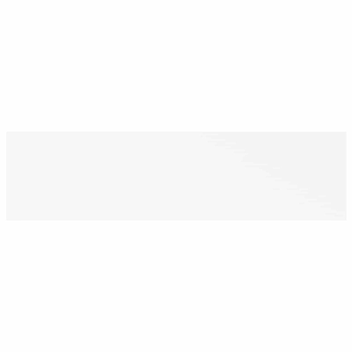 Floating Wall Shelf White 90x23.5x3.8 cm MDF