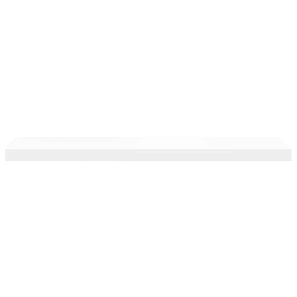 Floating Wall Shelves 4 pcs White 90x23.5x3.8 cm MDF