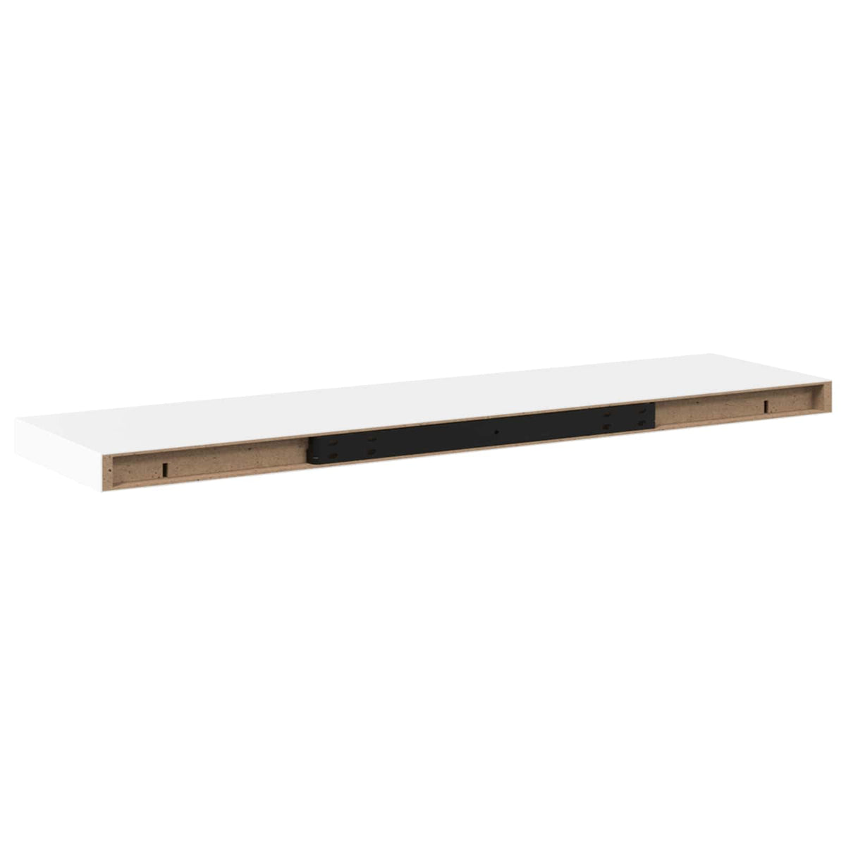 Floating Wall Shelves 4 pcs White 90x23.5x3.8 cm MDF