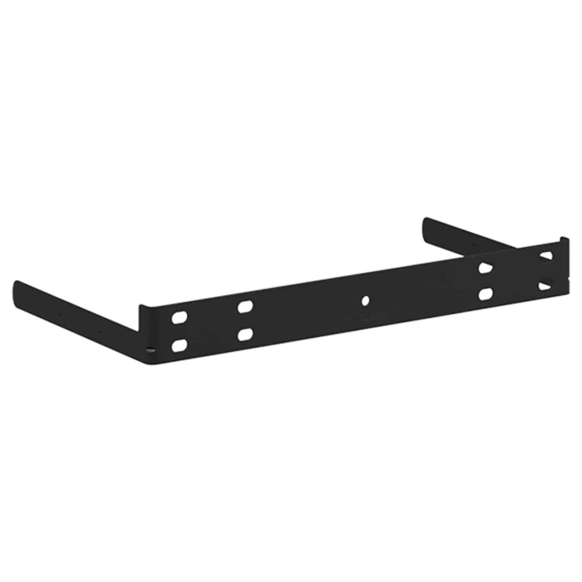 Floating Wall Shelves 4 pcs Black 50x23.5x3.8 cm MDF