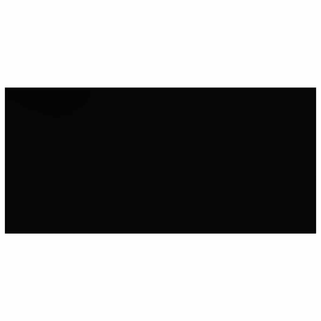 Floating Wall Shelves 4 pcs Black 50x23x3.8 cm MDF