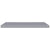 Floating Wall Shelves 2 pcs Grey 90x23.5x3.8 cm MDF