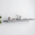 Floating Wall Shelf Grey 120x23.5x3.8 cm MDF