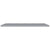 Floating Wall Shelves 2 pcs Grey 120x23.5x3.8 cm MDF