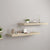 Floating Wall Shelves 2 pcs Oak 80x23.5x3.8 cm MDF