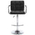 Bar Stools 2 pcs Black Faux Leather