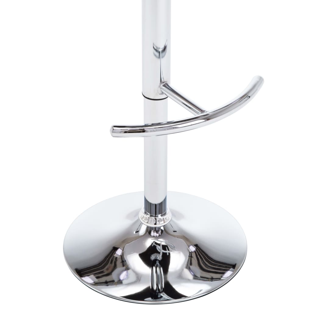 Bar Stools 2 pcs Black Faux Leather