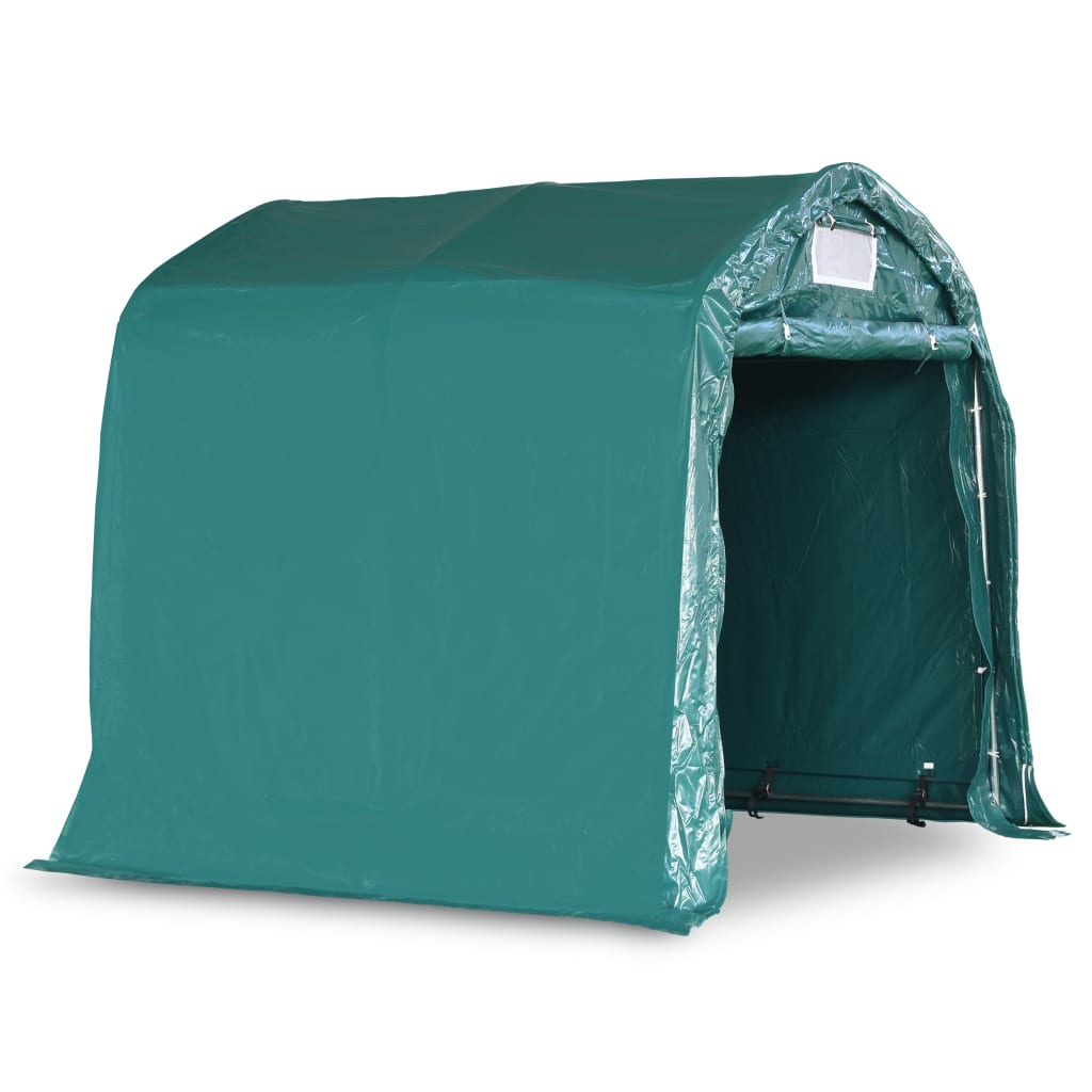 Garage Tent PVC 2.4x2.4 m Green