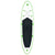 Inflatable Stand Up Paddleboard Set Green and White