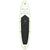 Inflatable Stand Up Paddleboard with Sail Set Green and White