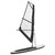 Inflatable Stand Up Paddleboard with Sail Set Black and White