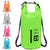 Dry Bag with Zipper Green 20 L PVC