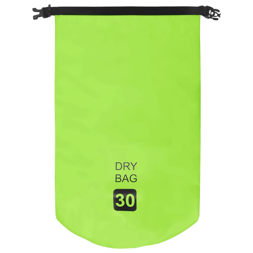 Dry Bag Green 30 L PVC