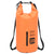 Dry Bag with Zipper Orange 20 L PVC