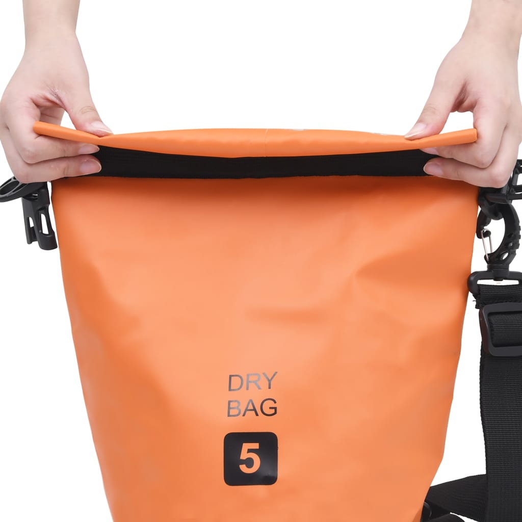 Dry Bag Orange 5 L PVC