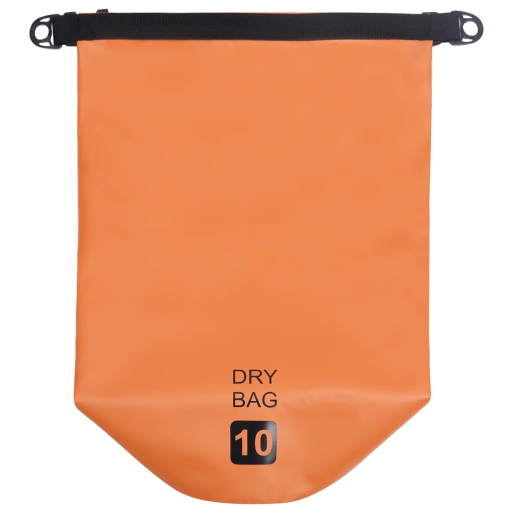 Dry Bag Orange 10 L PVC