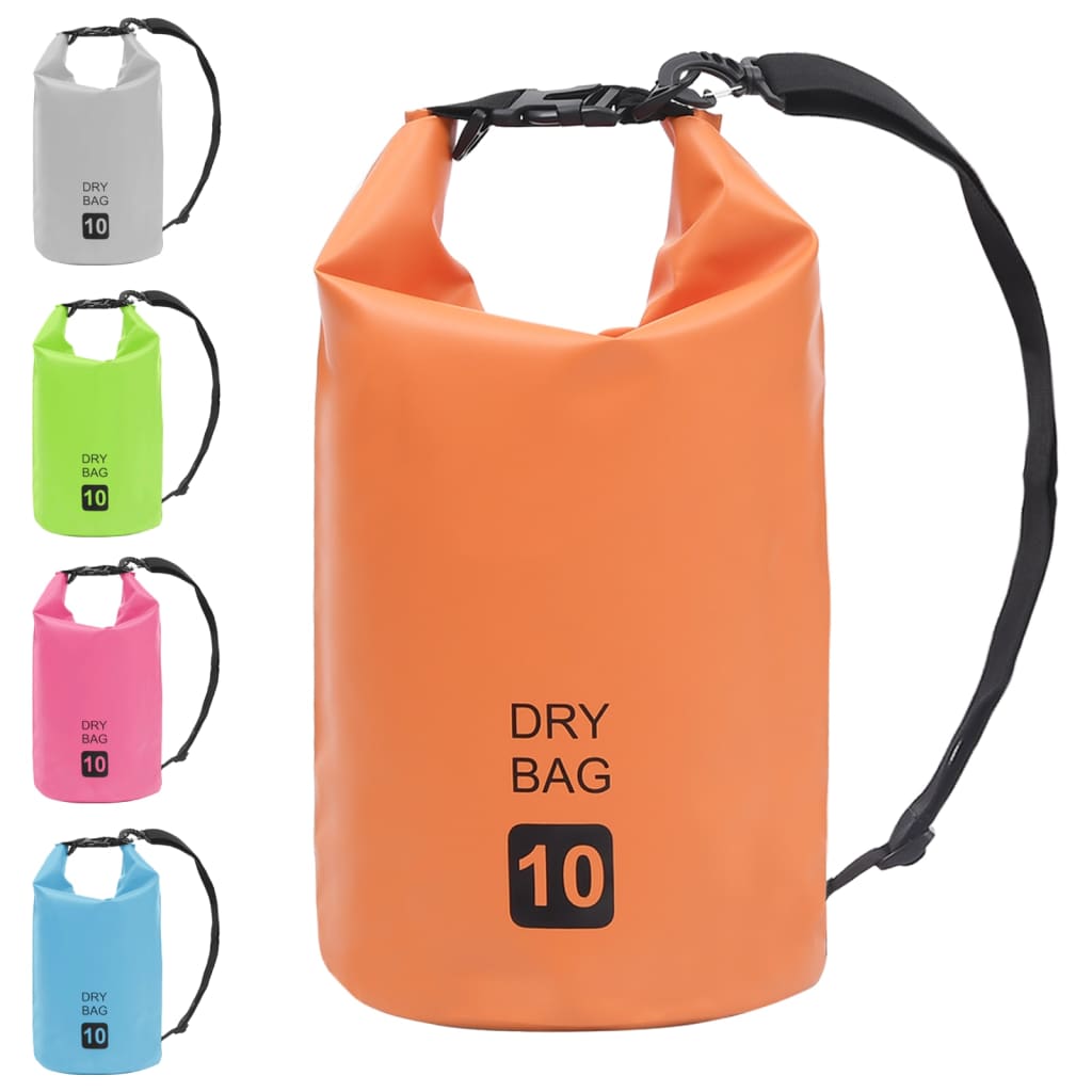 Dry Bag Orange 10 L PVC