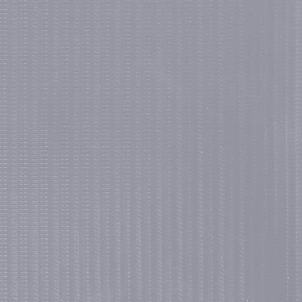 Garden Privacy Screens 4 pcs PVC 35x0.19 m Matte Light Grey