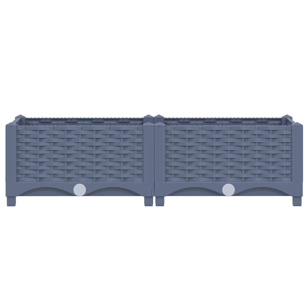 Raised Bed 80x40x23 cm Polypropylene