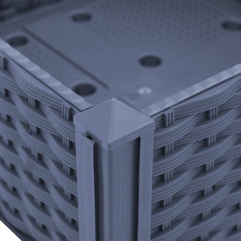 Raised Bed 160x40x23 cm Polypropylene