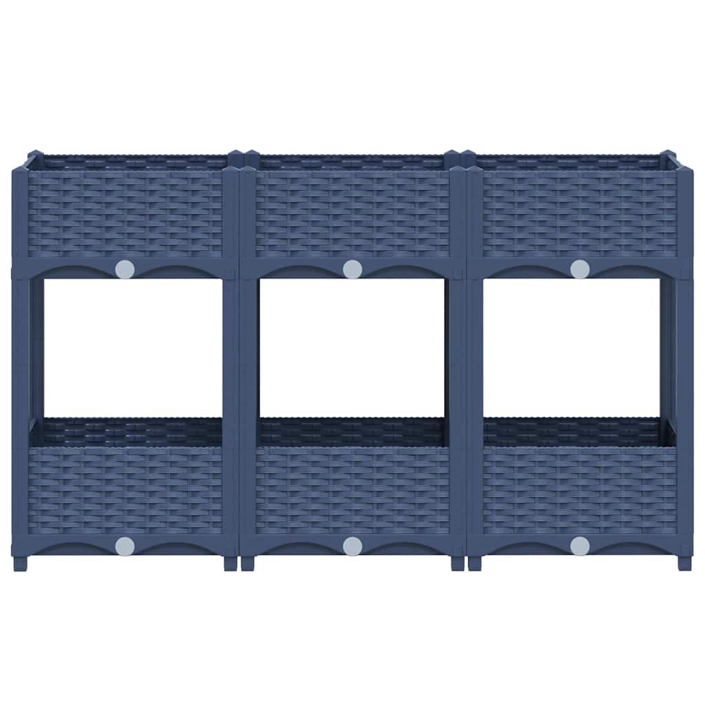 Raised Bed 120x40x71 cm Polypropylene