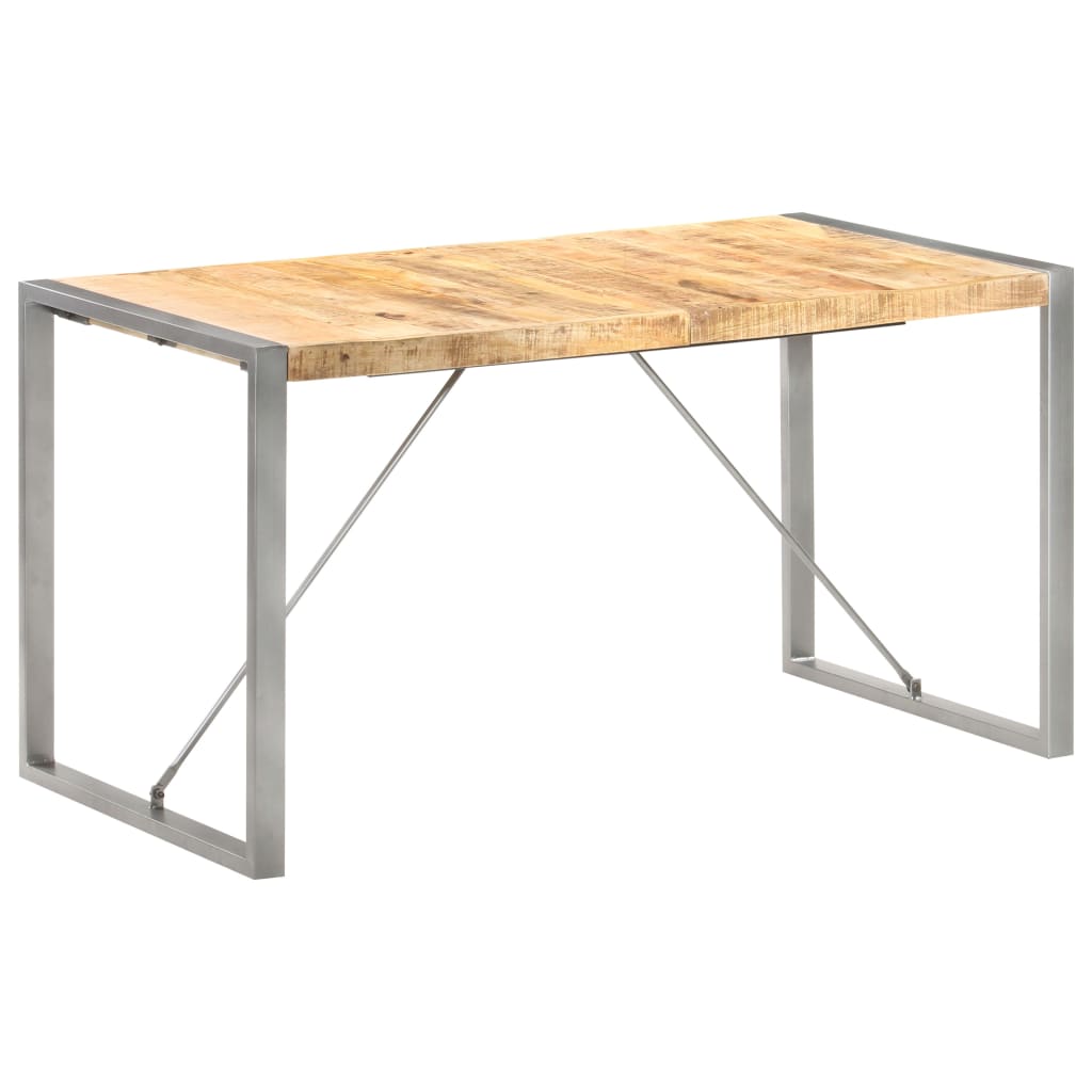 Dining Table 140x70x75 cm Solid Wood Mango