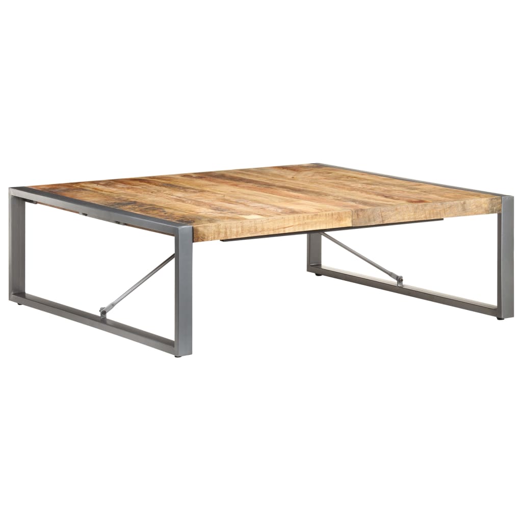 Coffee Table 120x120x40 cm Solid Wood Mango